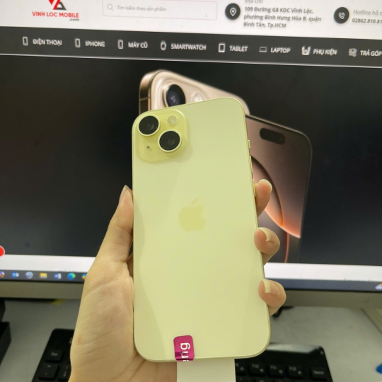 iPhone 15 (128GB) cũ đẹp